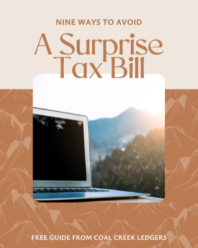 Nine Ways To Avoid A Surprise Tax Bill Coal Creek Ledgers